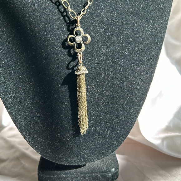 Artisan created; Versatile Ladies long tasseled necklace. - Picture 2 of 4